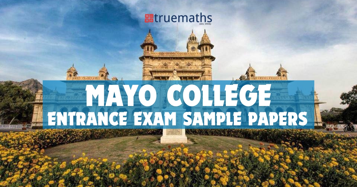 Mayo College Sample Papers